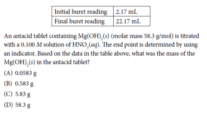 Ap chem unit 1 practice mcq