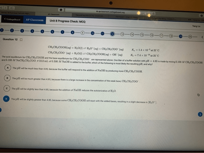 Ap chem unit 1 practice mcq