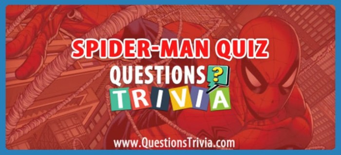 Spiderman trivia questions and answers