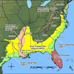 Texas map regions plains coastal