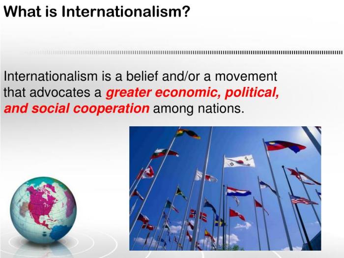 Internationalism liberal order